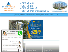 Tablet Screenshot of chungcudep.net